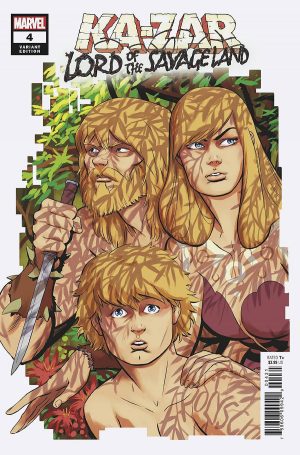 Ka-Zar: Lord Of The Savage Land #4 Cover B Variant Javier Rodriguez Cover