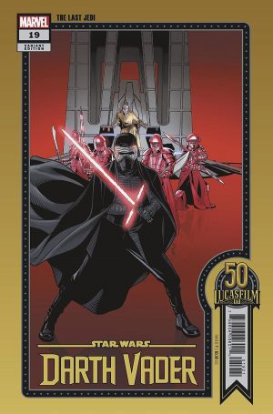 Star Wars Darth Vader #19 Cover B Variant Chris Sprouse Lucasfilm 50th Anniversary Cover