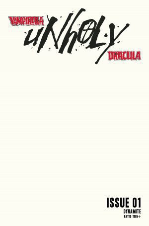 Vampirella/Dracula: Unholy #1 Cover G Variant Blank Authentix Cover
