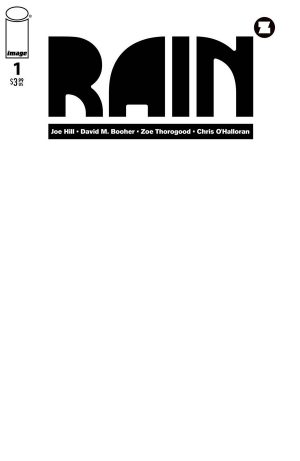 Joe Hill's Rain #1 Cover C Variant Blank Cover
