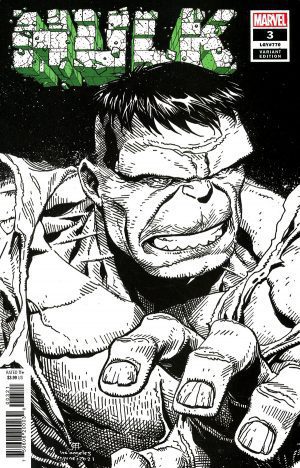 Hulk Vol. 5 #3 Cover C Variant Jim Cheung Headshot Sketch Cover