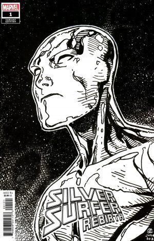 Silver Surfer Rebirth #1 #3 Cover B Variant Jim Cheung Headshot Sketch Cover