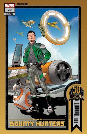 Star Wars: Bounty Hunters #20 Cover B Variant Chris Sprouse Lucasfilm 50th Anniversary Cover