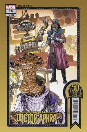 Star Wars: Doctor Aphra Vol. 2 #18 Cover B Variant Chris Sprouse Lucasfilm 50th Anniversary Cover