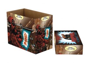 Caja para comics MARVEL COMICS DEADPOOL BANG SHORT COMIC STORAGE BOX