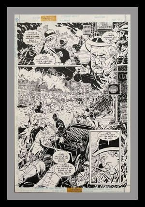 Página Original Eduardo Barreto Batman: Master of the Future Page 44