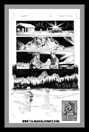 Página Original Declan Shalvey Wolverine: Black, White and Blood 01 page 10