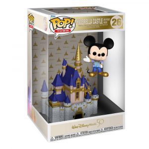 Funko POP! Walt Disney World 50th Anniversary Cinderella Castle and Mickey Mouse Vinyl Figures