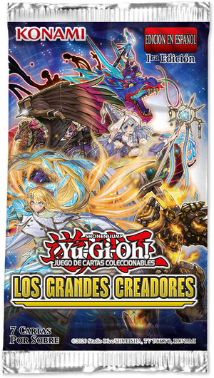 Yu-Gi-Oh Los Grandes Creadores (Sobre en español)