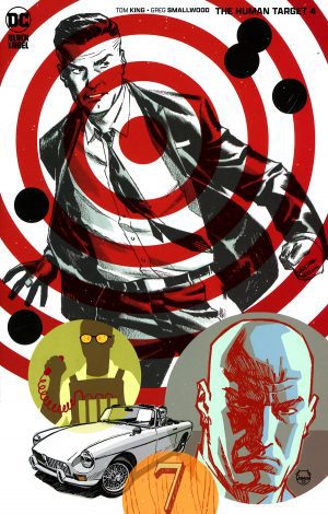 Human Target Vol 4 #4 Cover B Variant Dave Johnson Cover