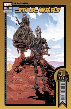 Star Wars Vol 5 #21 Cover B Variant Chris Sprouse Lucasfilm 50th Anniversary Cover