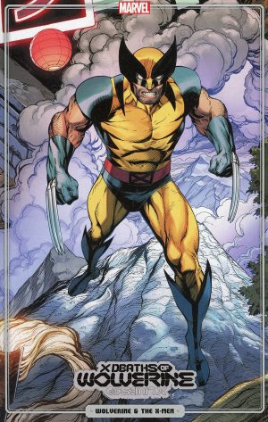 X Deaths Of Wolverine #4 Cover D Variant Mark Bagley Trading Card Cover