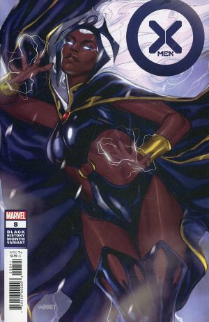X-Men Vol 6 #8 Cover B Variant Joshua Sway Swaby Black History Month Cover