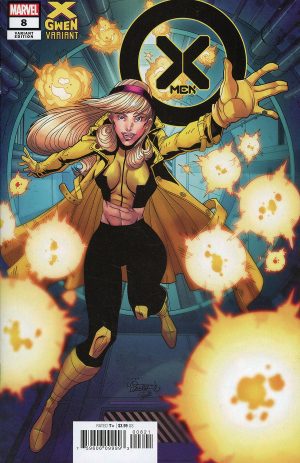 X-Men Vol 6 #8 Cover C Variant Logan Lubera X-Gwen Cover
