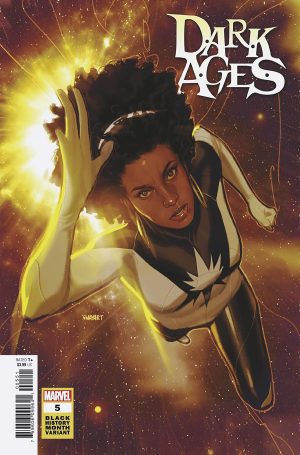 Dark Ages #5 Cover B Variant Joshua Sway Swaby Black History Month Cover