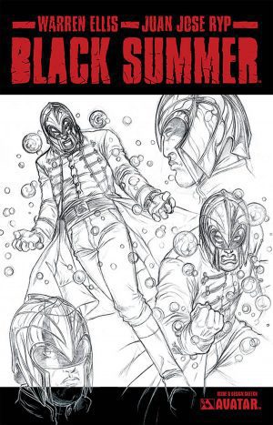 Black Summer #0 Cover E Design Sketch Cover