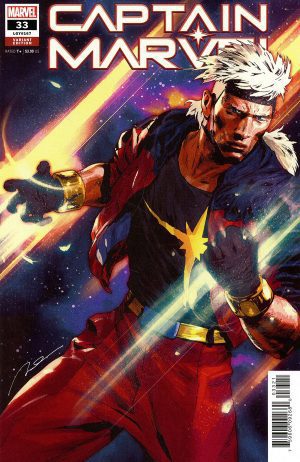 Captain Marvel Vol 9 #33 Cover C Variant Gerald Parel Teaser Cover