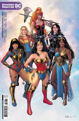 Wonder Woman Vol 5 #785 Cover C Variant Nicola Scott International Womens Day Card Stock Cover