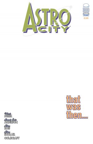 Astro City: That Was Then Special #1 (One Shot) Cover H Variant Blank Cover
