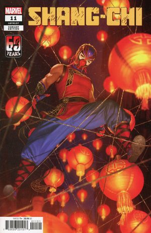 Shang-Chi Vol 2 #11 Cover B Variant Rahzzah Spider-Man Cover