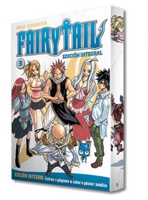 Coleccionable Fairy Tail Edición Integral Libro 3