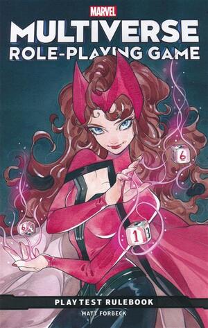 Marvel Multiverse Role-Playing Game Playtest Rulebook TP Peach Momoko Cover