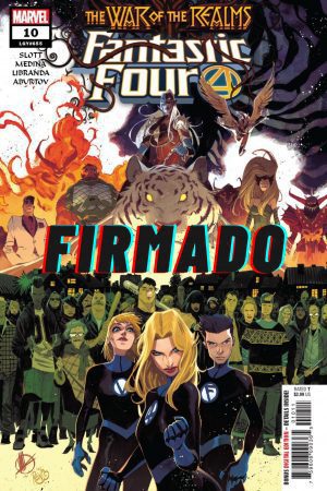 Fantastic Four Vol 6 #10 Cover A Regular Matteo Scalera Cover Signed by Matteo Scalera