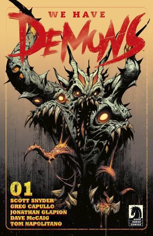 We Have Demons #1 Cover C Variant Greg Capullo Red Foil Logo Cover
