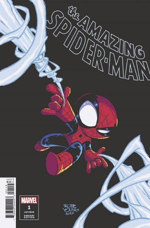 Amazing Spider-Man Vol 6 #1 Cover J Variant Skottie Young Cover