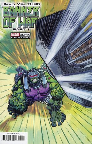 Hulk Vs Thor Banner Of War Alpha #1 (One Shot) Cover D Variant Trevor Von Eeden Mjolnir Crash Cover
