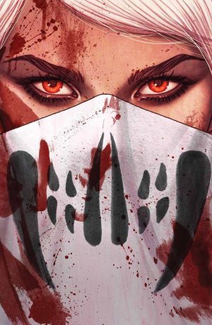 Something Is Killing The Children #22 Cover C Variant Jenny Frison Die-Cut Bloody Mask Cover