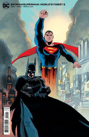 Batman/Superman: Worlds Finest #2 Cover B Variant Tim Sale Card Stock Cover