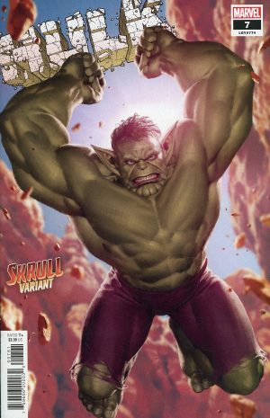 Hulk Vol 5 #7 Cover E Variant Junggeun Yoon Skrull Cover