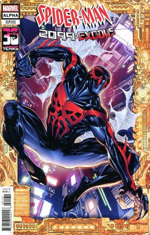 Spider-Man 2099 Exodus Alpha #1 (One Shot) Cover C Variant Ken Lashley 2099 Frame Cover