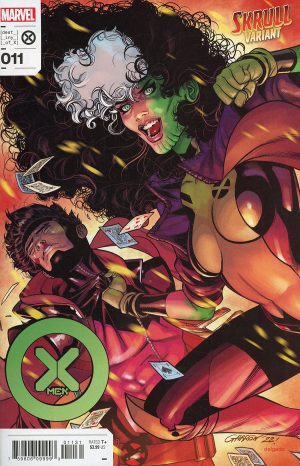 X-Men Vol 6 #11 Cover B Variant Javier Garron Skrull Cover