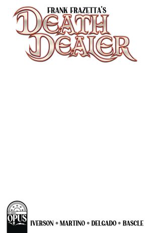 Frank Frazetta's Death Dealer Vol 2 #1 Cover C Incentive Blank Variant Cover