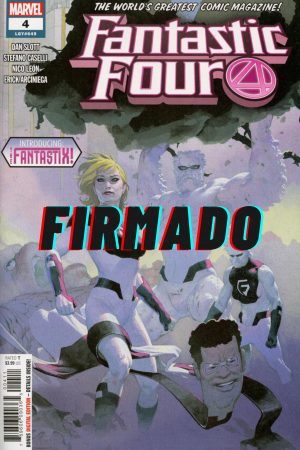 Fantastic Four Vol 6 #4 Cover A 1st Ptg Regular Esad Ribic Cover Signed by Esad Ribic