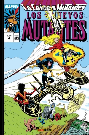 Marvel Gold Los Nuevos Mutantes 04 La caída de los Mutantes