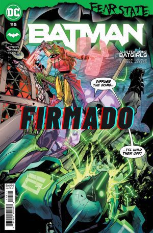 Batman Vol 3 #115 Cover A Regular Jorge Jimenez Cover Signed by Tomeu Morey