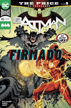 Batman Vol 3 #65 Cover A Regular Chris Burnham Cover Signed by Guillem March