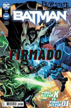 Batman Vol 3 #114 Cover A Regular Jorge Jimenez Cover Signed by Tomeu Morey