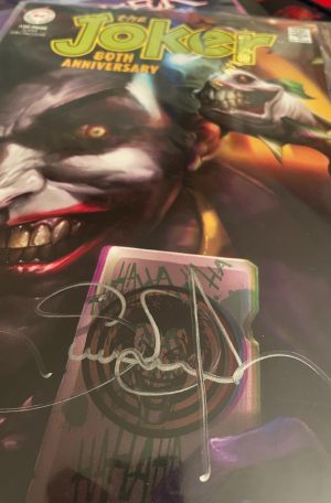 Joker 80th Anniversary 100-Page Super Spectacular 01 Cover D Variant Francesco Mattina 1960's Cover Signed by Simone Bianchi