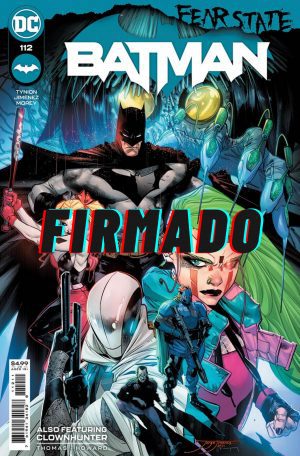 Batman Vol 3 #112 Cover A Regular Jorge Jimenez Cover Signed by Tomeu Morey