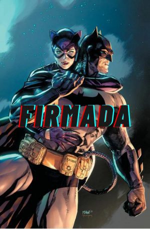 LCCAF 2022 Batman/Catwoman #1 Clay Mann & Tomeu Morey Print Signed by Tomeu Morey