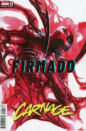 Carnage Vol 3 #2 Cover D Variant Gabriele Dell Otto Cover Signed by Gabriele Dell'Otto