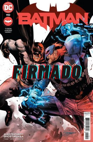 Batman Vol 3 #110 Cover A Regular Jorge Jimenez Cover Signed by Tomeu Morey