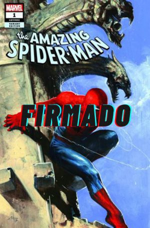 Amazing Spider-Man Vol 5 #1 Cover Z-M DF Comicxposure Exclusive Gabriele Dell Otto Variant Cover Signed by Gabriele Dell'Otto