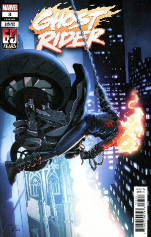 Ghost Rider Vol 9 #3 Cover B Variant Francesco Mobili Spider-Man Cover