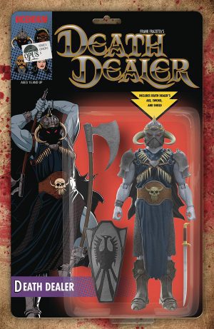 Frank Frazetta's Death Dealer Vol 2 #2 Cover C Incentive Action Figure Variant Cover