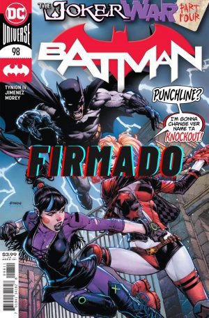Batman Vol 3 #98 Cover A Regular David Finch Cover Signed by Tomeu Morey